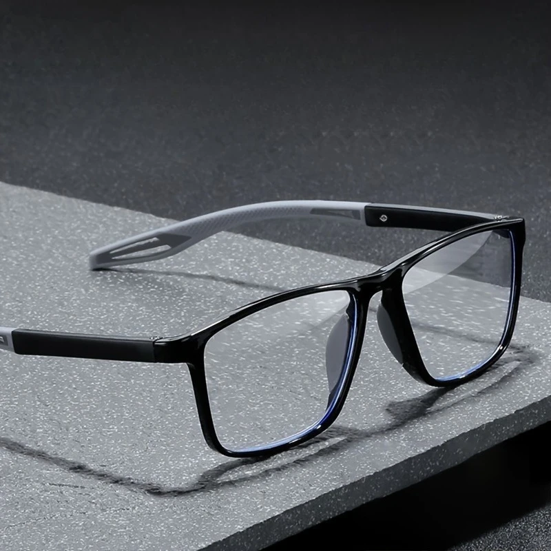 5 Stück ultraleichte TR-Sport-Lesebrille, geeignet für Männer und Frauen, rutschfeste Computergebrauch