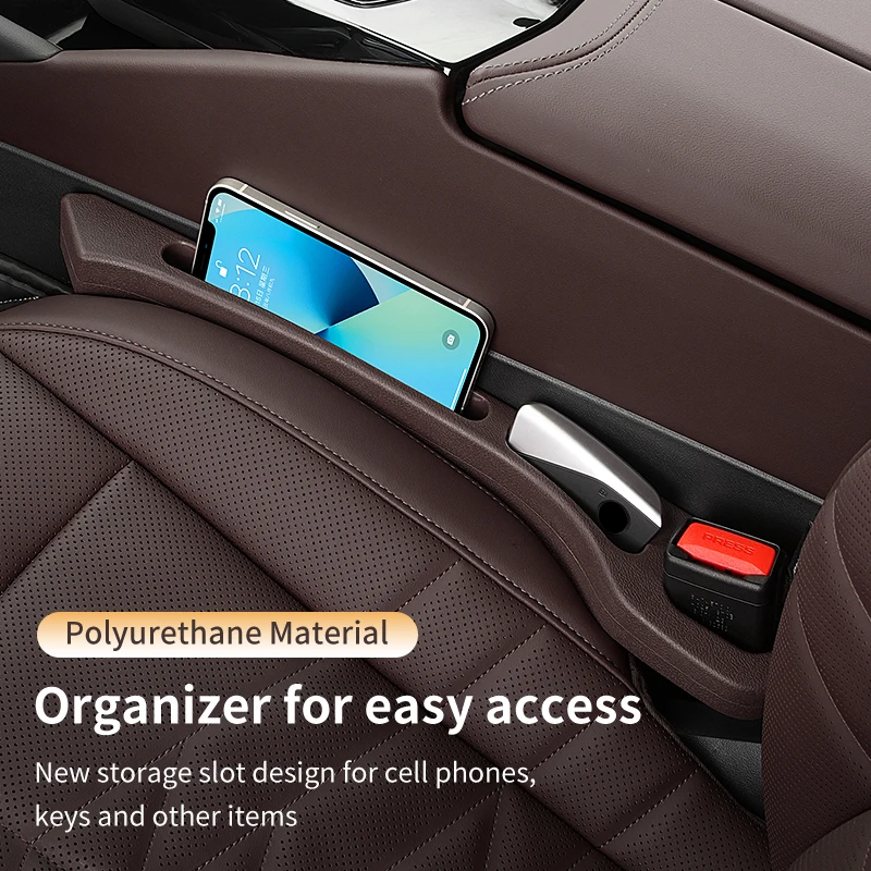 Car Seat Gap Filler For BMW 5 Series G30 G60 G20 G32 X1 X3 X5 G01 G02 G05 F48 F10 F30 E90 Seat Gap Storage Organizer Accessories