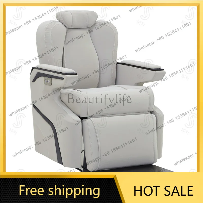 Factory Direct Sales Cross-border high-end retro hair salon reclining salon special chair
