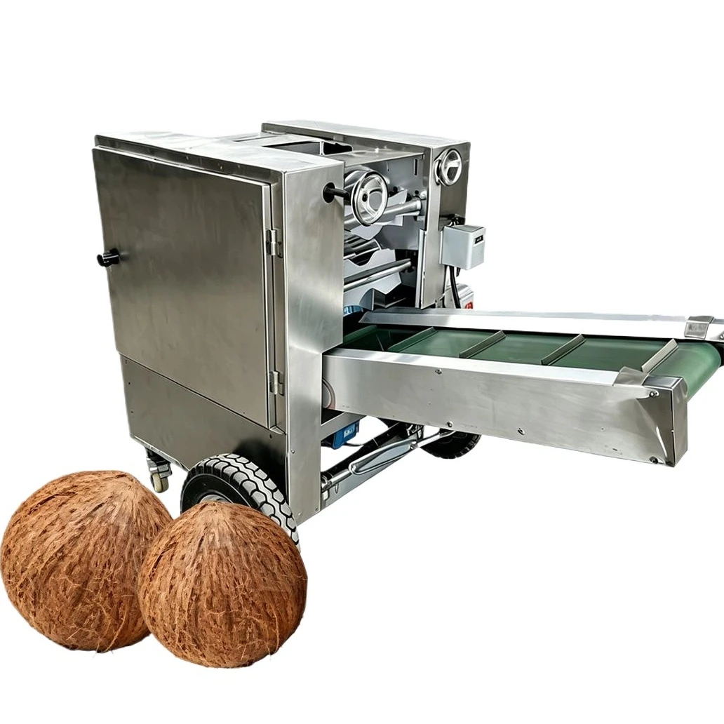Commercial Electric Coconut Husker, Stainless Steel Fast Coconut Shell Peeling Machine
