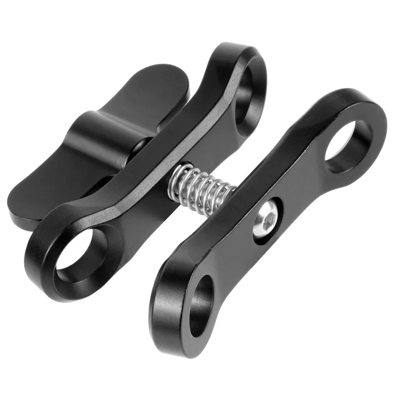 ABZZ-4X Klip Kupu-kupu Menyelam Penjepit Lampu Konektor Bola Kepala Mount Tripod Adaptor untuk Go Pro 7 Olahraga Kamera SLR Bawah Air