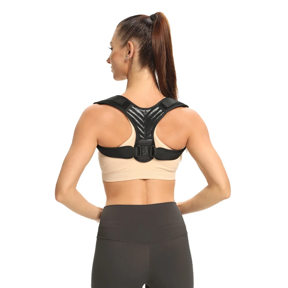 LOOGDEEL Lumbar Posture Orthopedic Belts Men Women Adjustable Posture Corrector Back Support Strap Brace Shoulder Spine Support