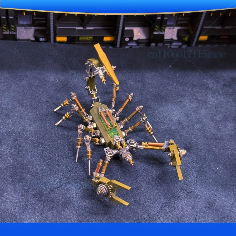 Cyberpunk Mechanical Insect Cyber Stinger Scorpion Creative Handmade DIY3D Three-dimensional Assembling Model