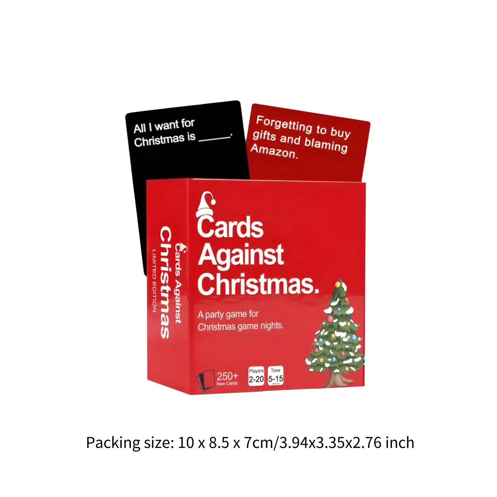 Christmas Card Game Christmas Stocking Filler Game Entertaining Family Game Night Gift for Age 15+ Kids Adults Teens Xmas Gifts