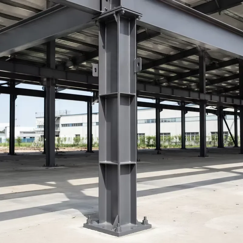 for Custom OEM structural support columns Heavy duty steel welded structural parts for industrial buildings
