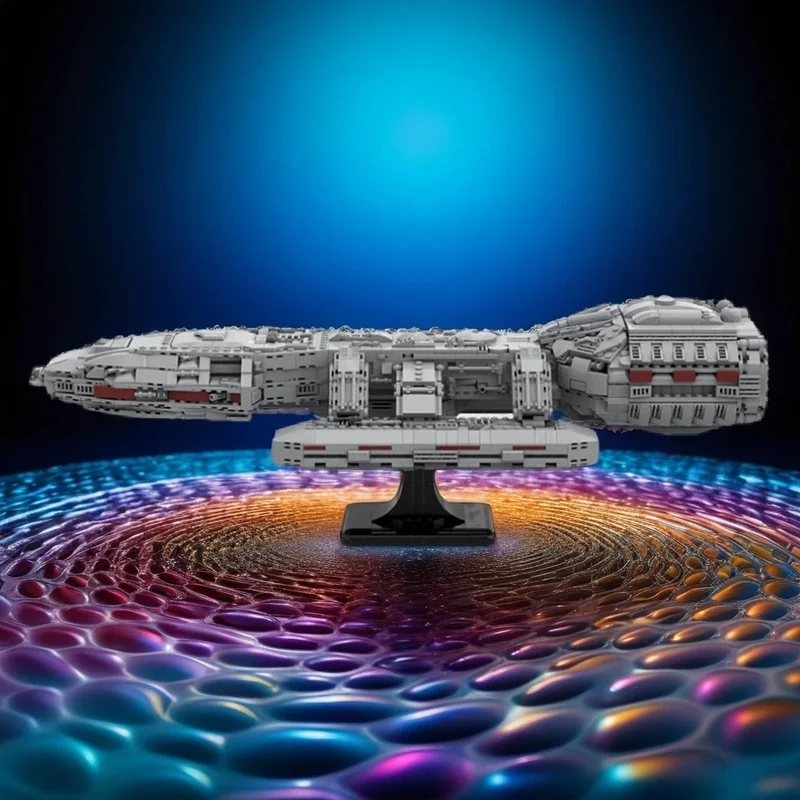 2222pcs MOC Space Battlestar Galactica Model Building Blocks Toys Architecture Christmas Gift Birthday Collection Assemble DIY