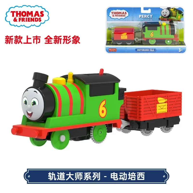 Original Thomas and Friends Electric Train Toys for Boys Track Master Series Diecast Percy YONG BAO Selty Diesel Children Gift