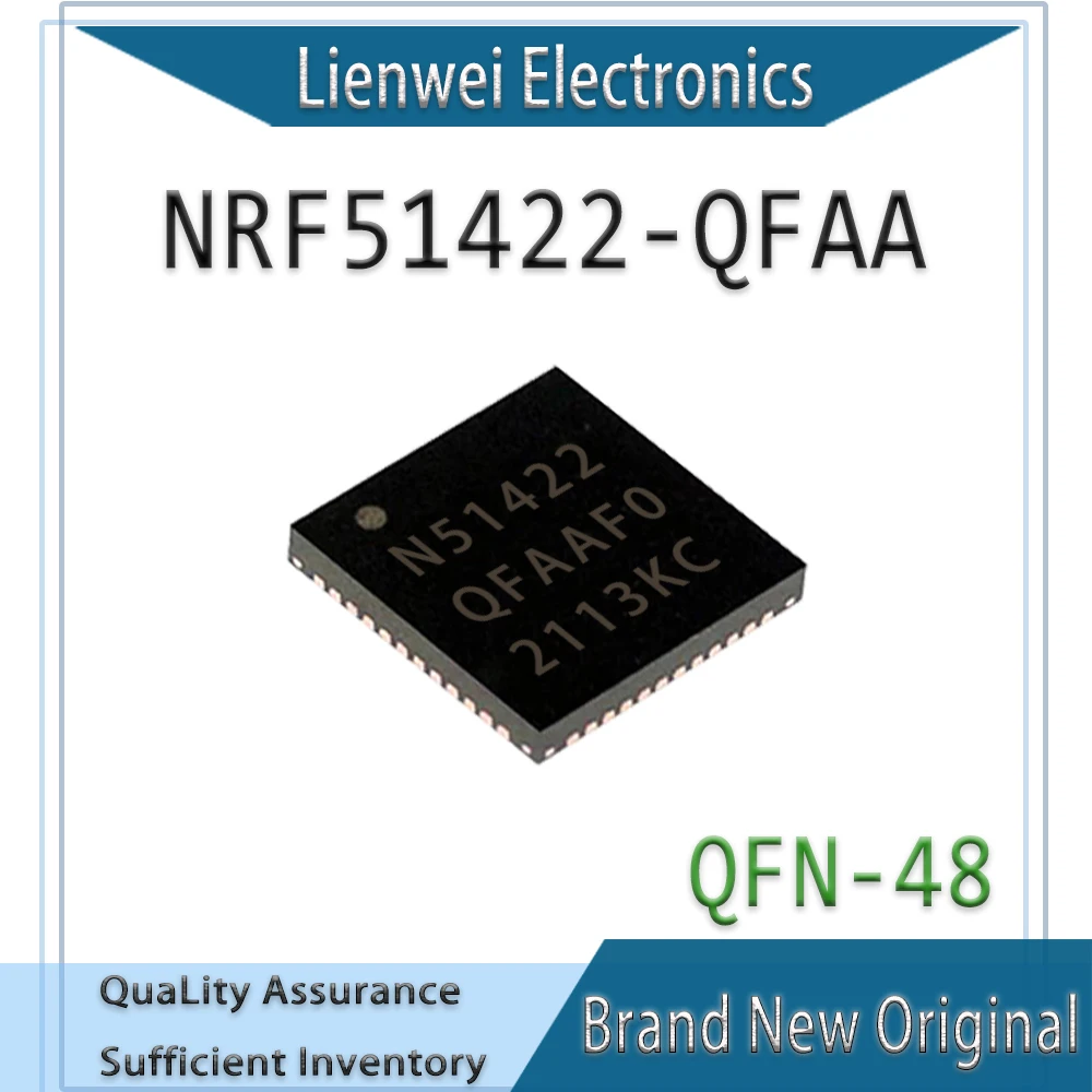 

100% New Original N51422 NRF51422-QFAA NRF51422 IC Chipset QFN-48