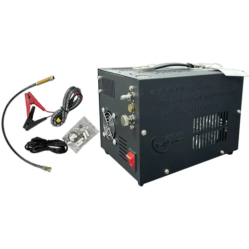 Recycling Machine 2026 Yibang pre-inflatable air PCP high pressure air compressor air pump 300bar shooting bottle view 6
