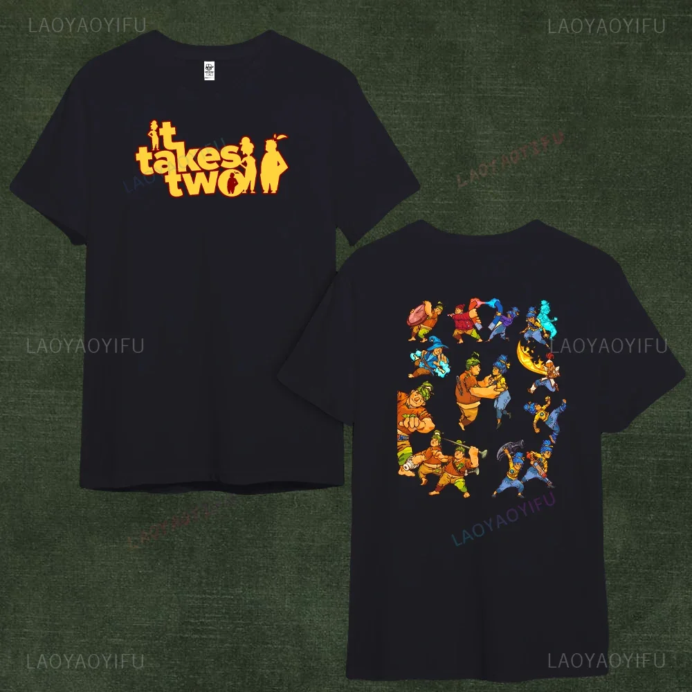 Collaboration-Cody-and-May-It-Takes-Two-Game-T-Shirt-Cute-Woman-Man-Couple-Clothes-Street-Wear-Anime-T-Shirts-Shirts-Men-Graphic
