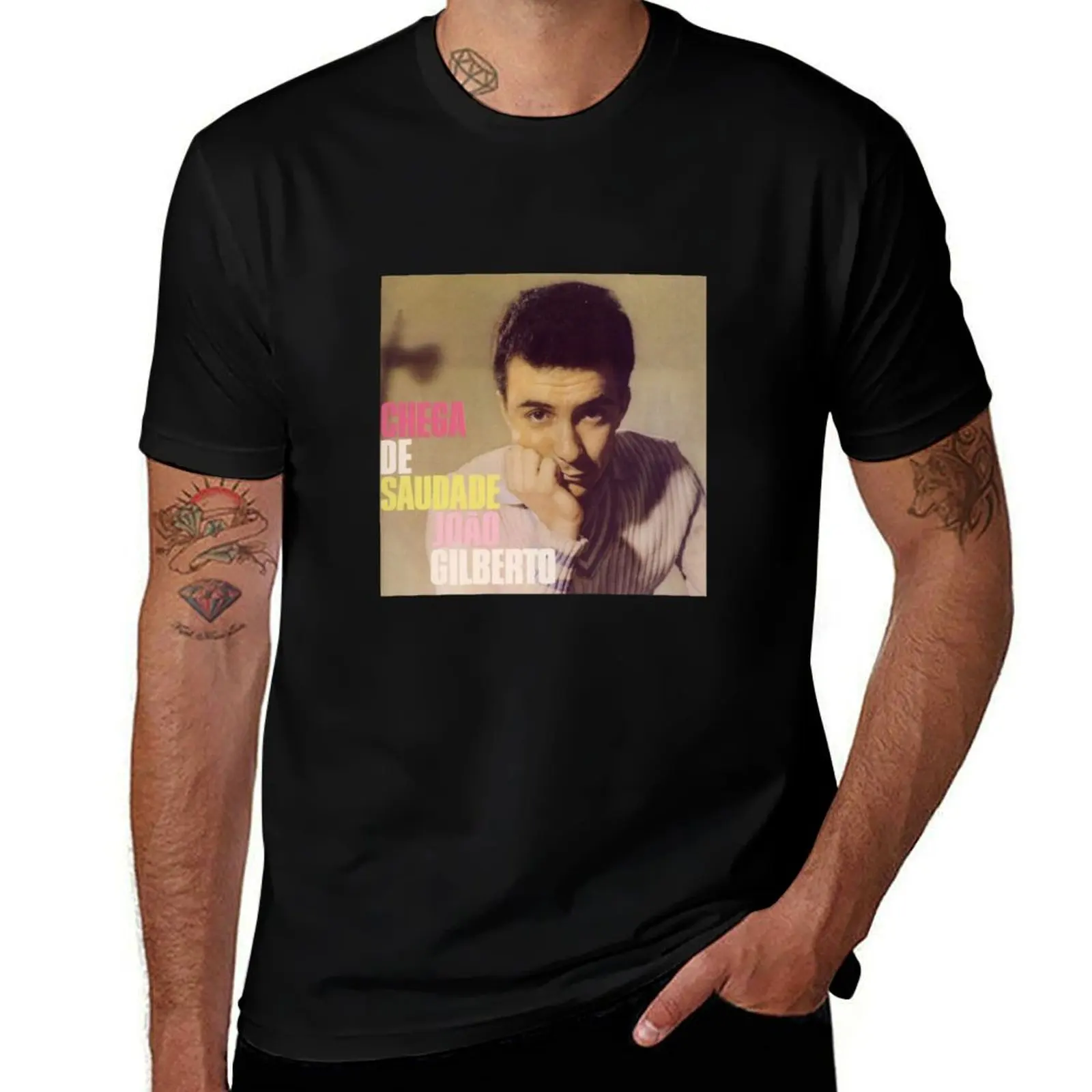 Jo?o Gilberto - Chega de Saudade (1959) T-Shirt plain anime t shirts graphic tee shirt men clothing