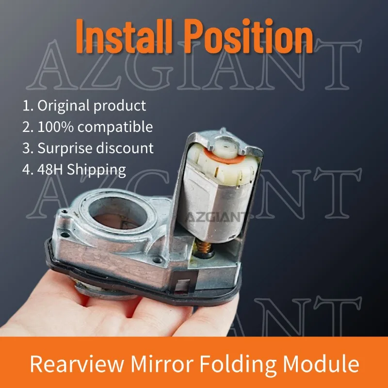 AZGIANT For 2017-2020 BMW M5 F90 Car Side Wing Mirror Folding Motor Actuator Fold Module  Car Parts
