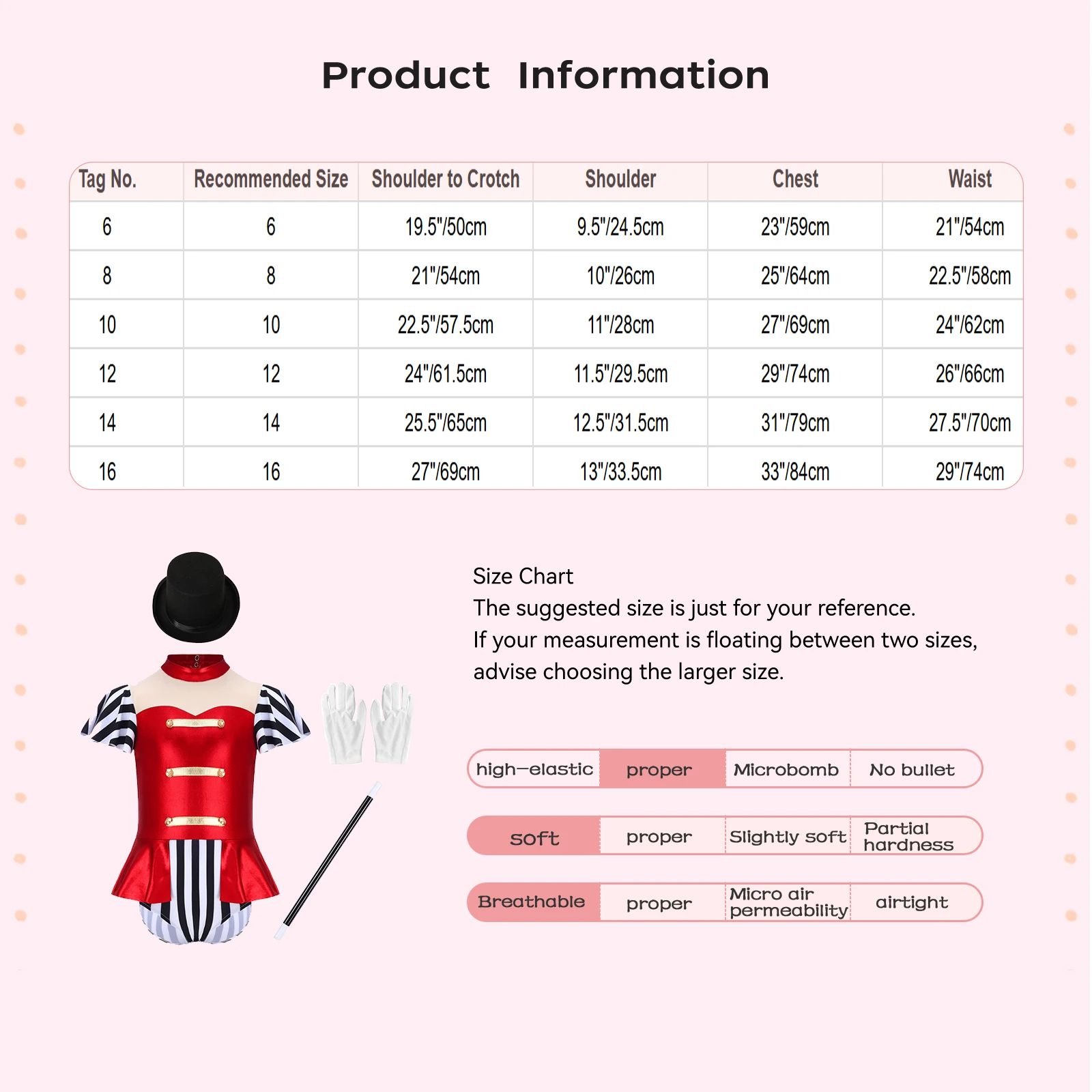 الفتيات 4 قطعة زي السيرك Ringmaster لمعان معدني المرقعة وهمية الرقبة قصيرة الأكمام بذلة وقفازات قبعة المتطابقة عصا سحرية