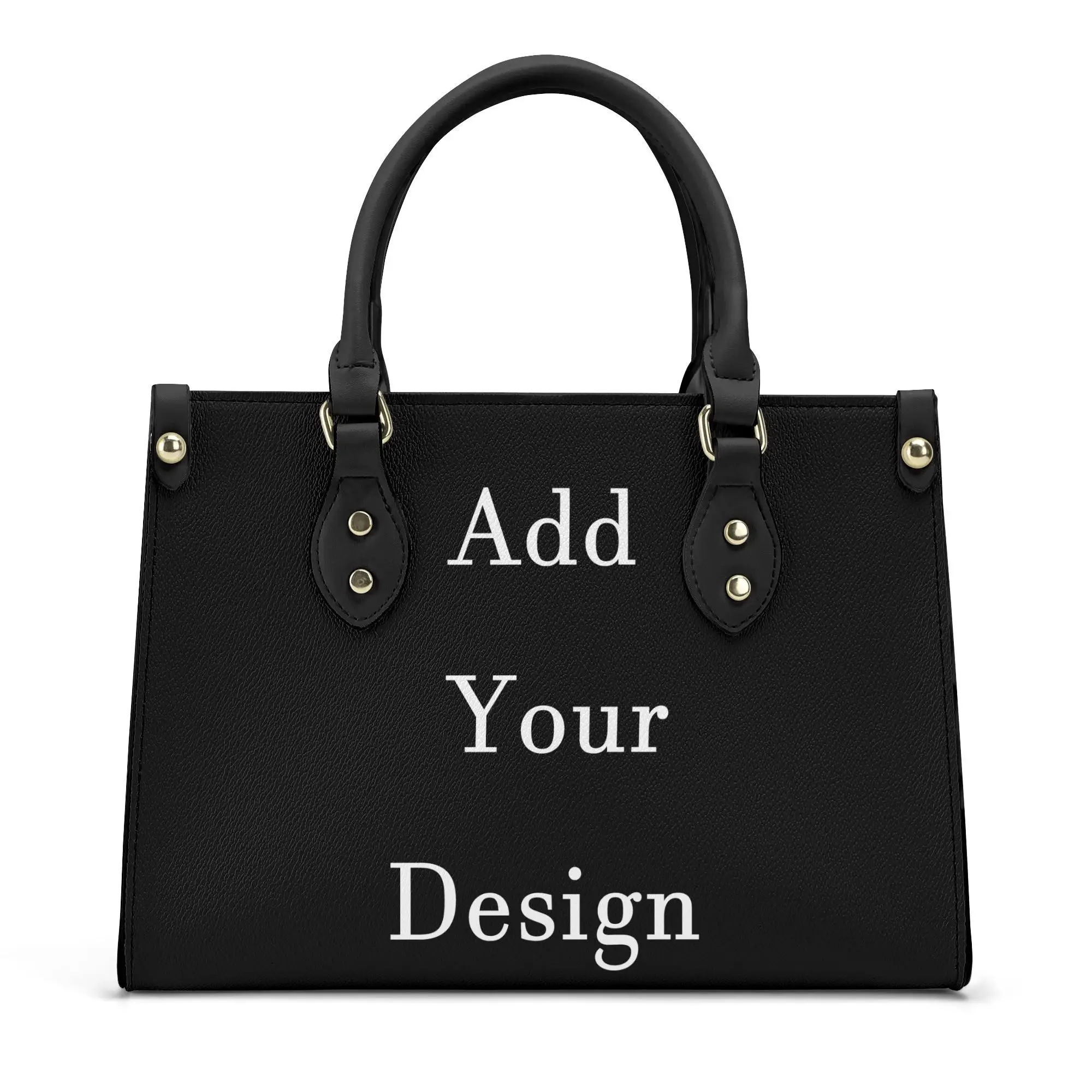 High-Quality Pu Handbag Large Capacity Crossbody Bag Custom Photo Pattern Logo Travel And Commuting Single Shoulder Bag