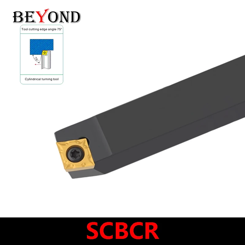 

BEYOND SCBCR SCBCL 12mm SCBCR1212H09 SCBCR1616H09 SCBCR2020K09 SCBCR2525M09 SCBCR2525M12 Turning Tool Holder CNC Cutter Shank