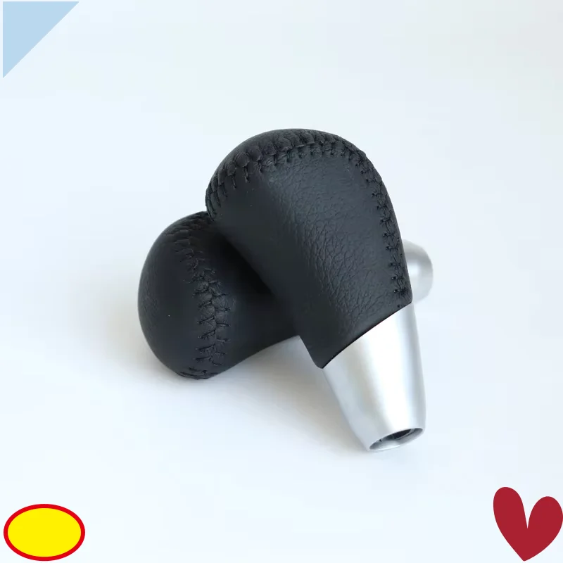for ASX Automatic Transmission Shift Knob, Gear Head, Leather-Wrapped Gear Lever for Mitsubishi Outlander.