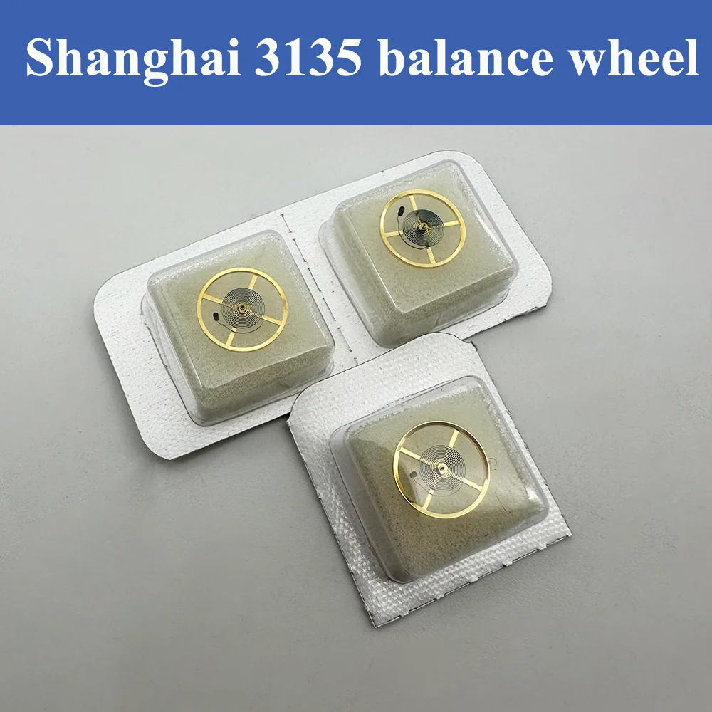 

Watch Accessories Balance Wheel Full Swing Suitable for Shanghai 3135 Movement Mechanical Watch Repair Parts