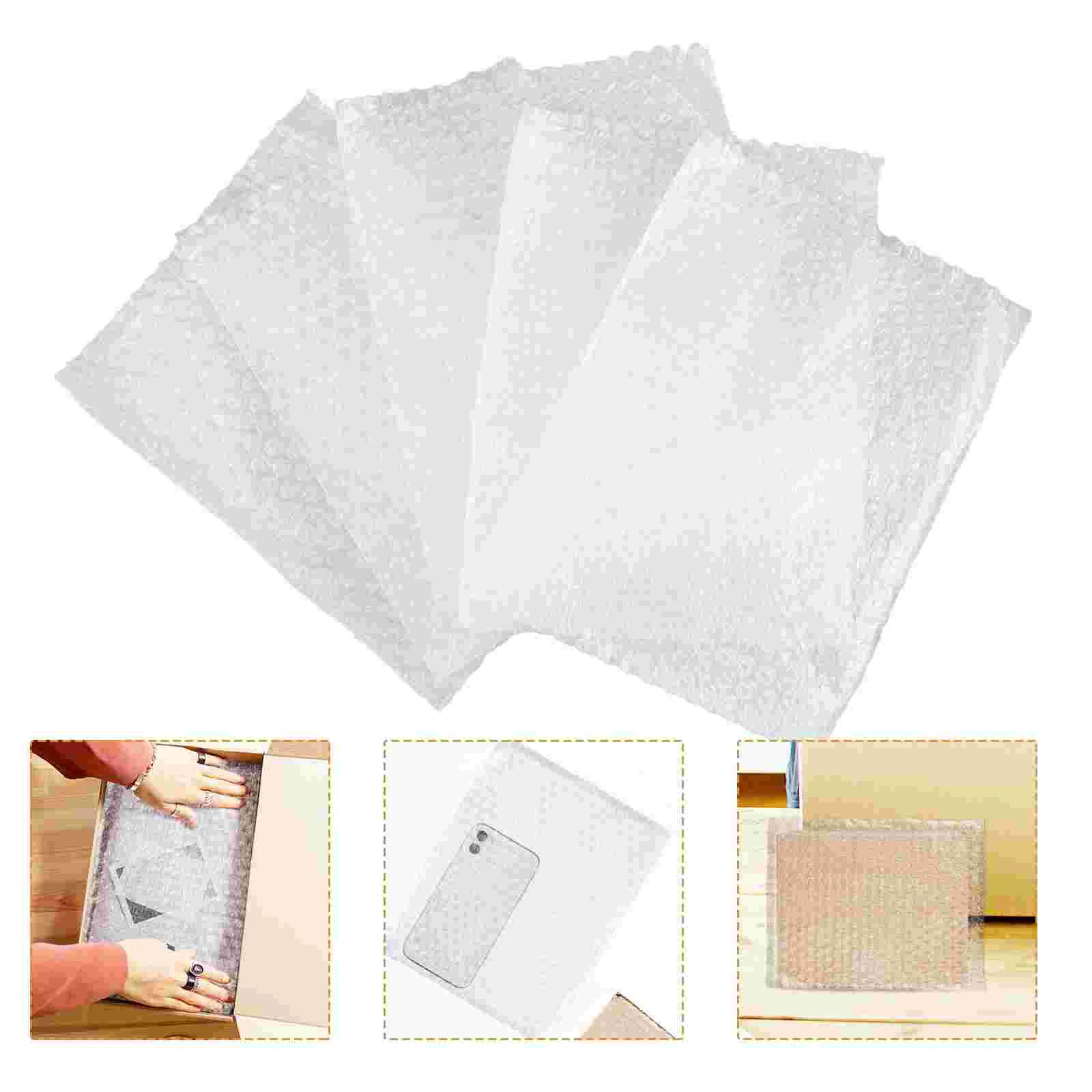 100 PCS Mailing Envelopes Padded Bubble Bag Packaging Pouches Double Walled Cushioning