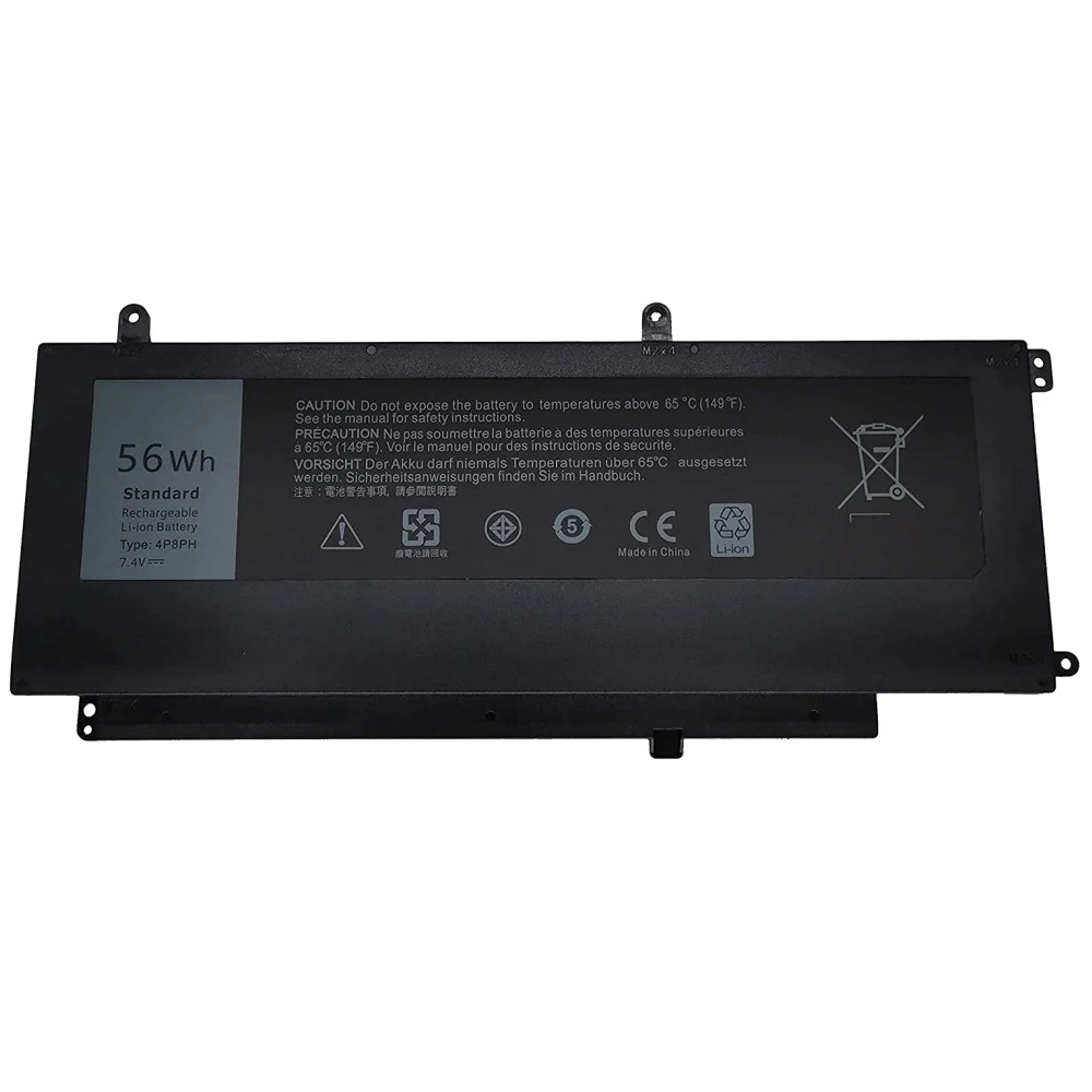 Imagem -04 - Bateria do Portátil para Dell Inspiron 15 7547 7548 7000 7537 Vostro 5459 V5459 Série D2vf9 P41f001 P41f P68g Pxr51 7.4v 56wh 4p8ph