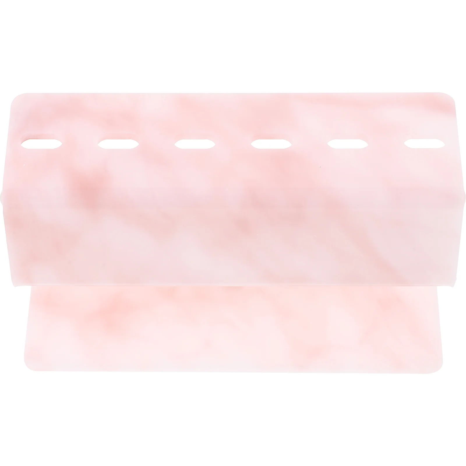 Lash Tweezer Holder Marble Design Strong Plastic Eyelash Tweezers Display Stand For Eyelash Extension Tools Storage