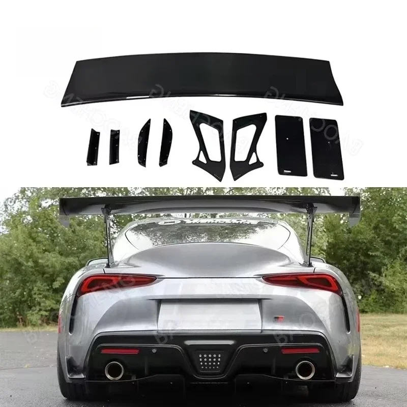 BC Style for Supra A90 A91 High Quality Carbon Fiber Rear Trunk Spoiler Tail Wing Perfect Fitment Car Accessories