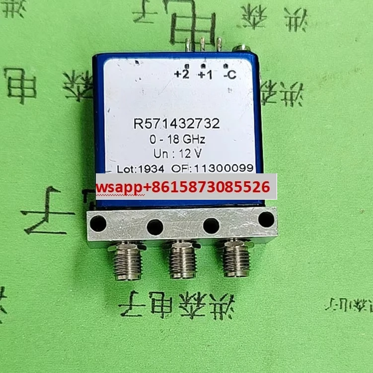 

R571432732 0-18 ГГц 12 В SPDT SMA RF коаксиальный переключатель