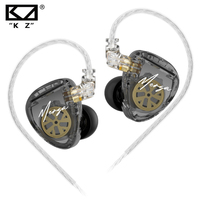 NEW KZ Merga 2DD Dynamic Drivers in Ear Earphones Quad-Driver Sound Output High-Resolution Tuning HIFI Music Wired Earbuds