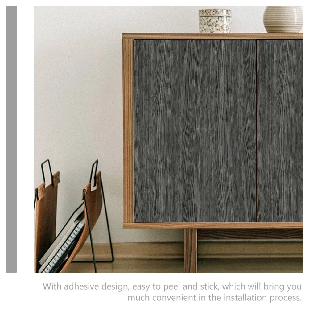 ملصق أرضيات PVC مقاوم للماء، ألواح قابلة للتقشير واللصق، تصميم حبيبات خشبية، سهل التركيب، ألواح أرضية قابلة للتقشير واللصق #2