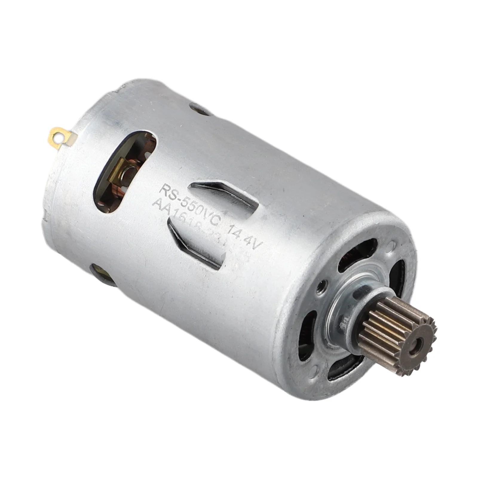 

16 Teeth Motor For Power Tools 16 Teeth Motor 14.4V Motor Fine Workmanship Gear Metal Construction Model 16 Tooth