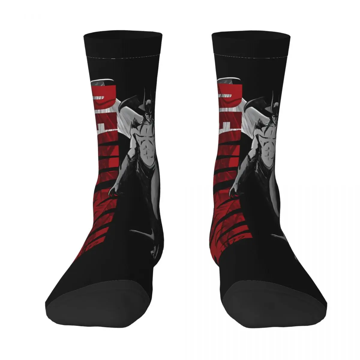 Hip Hop Vintage Swift Crazy Men's compression Socks Unisex Devilman Street Style Pattern Printed Funny Novelty Happy Crew Sock