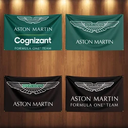 90x150CM ASTON MARTINs Car Flag Banner For Car Racing Decoration Poster Tapestry Polyester Outdoor Home