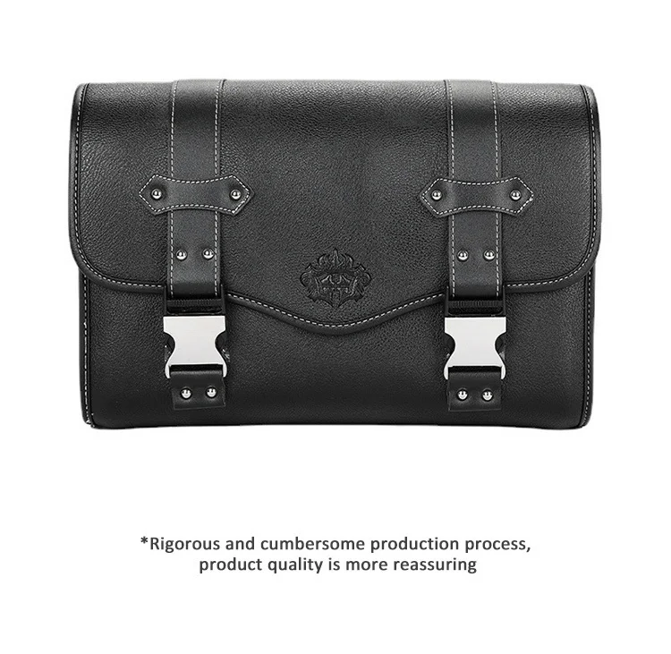 

Sacoche latérale de moto en PU rétro, sac à outils pour ADNOH Rebel 250, 500, Rebel 1100, 300, W400, W650, SR400, XL883L