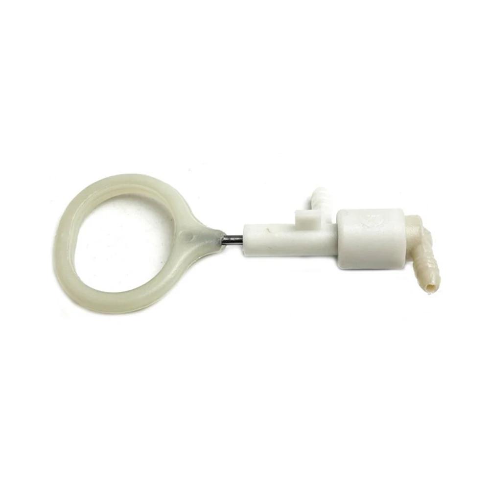 Bomba de aceite 6018, sierra de cadena eléctrica, accesorios blancos, piezas de repuesto de plástico + silicona, resistente al desgaste para lata de aceite