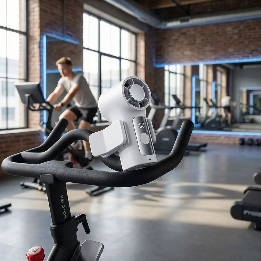 

Высокоскоростной вентилятор с функцией охлаждения, длительным временем работы от батареи, бесшумной работой, USB-зарядкой, миниатюрный, с технологией охлаждения льдом, портативный.