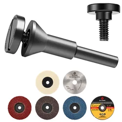 SIFANG Mounting Mandrel for Cut-Off Wheels, 6mm, 10mm Hole Cutting Disc, Grinding Wheel Saw Blade for Die Grinder Rotary Tool