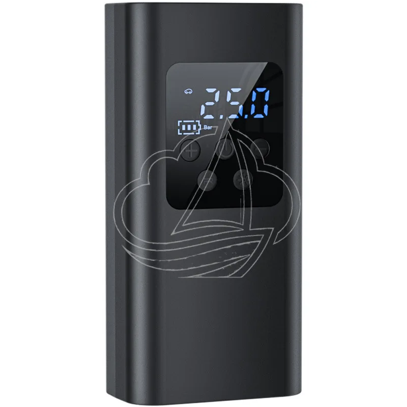 

Cordless Digital Tire Inflator Portable Air Pump with Pressure Monitor for Car