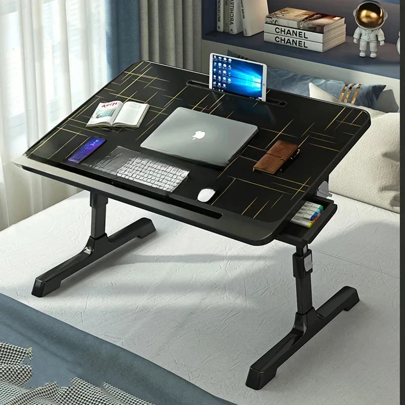 Bed Desk Small Table plus-Sized Laptop Desk Foldable Lazy Table Dormitory Students Lap Desk