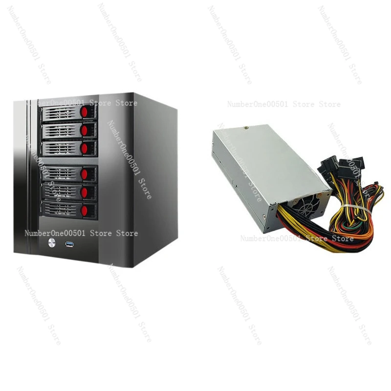 2/4/6/8 Bay  ITX Small Case Home Theater  NAS Storage Mini Server Chassis