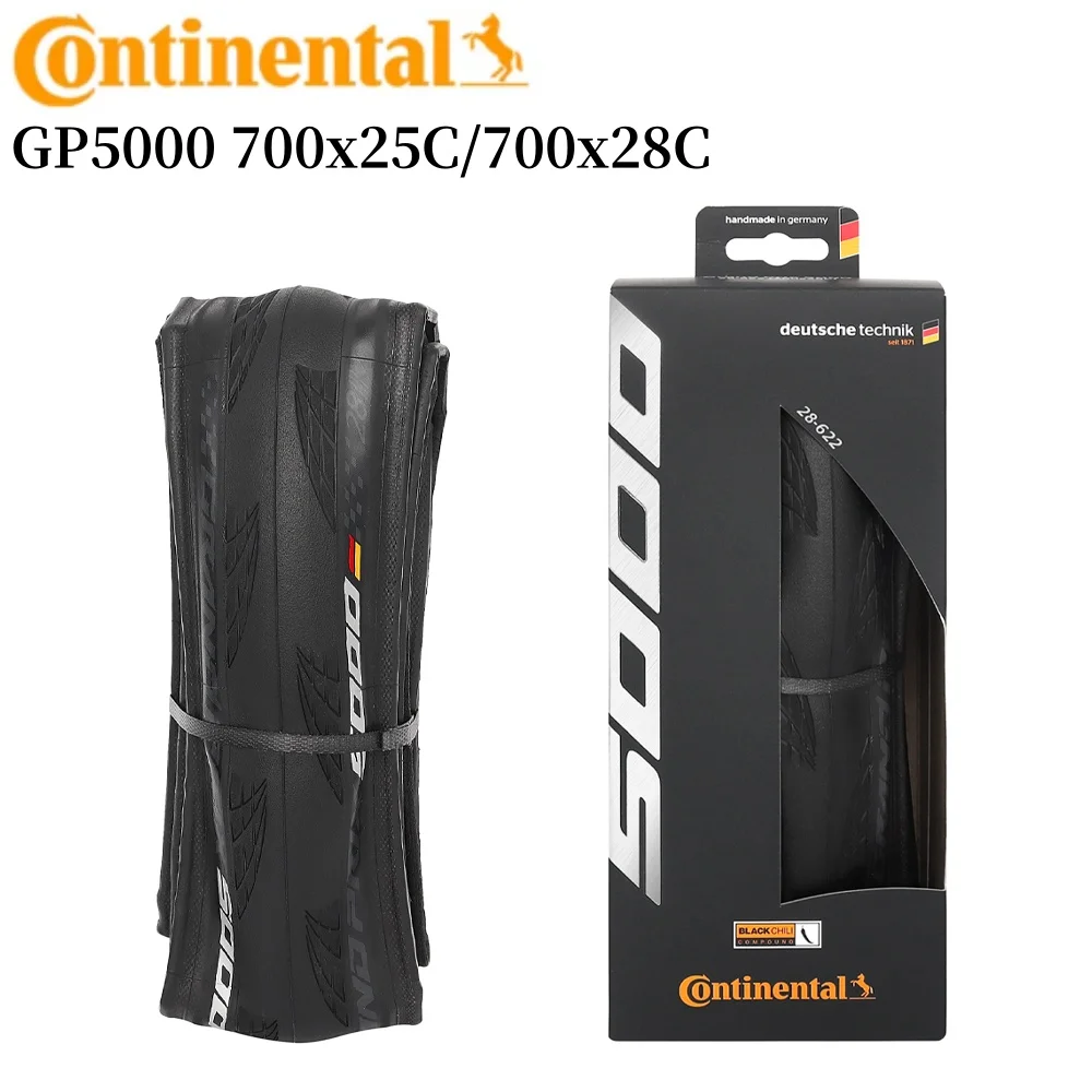 Continental GRAND PRIX 5000 Road Tire 700× 25C 700x28C Road Bicycle Clincher Foldable Gravel Tire