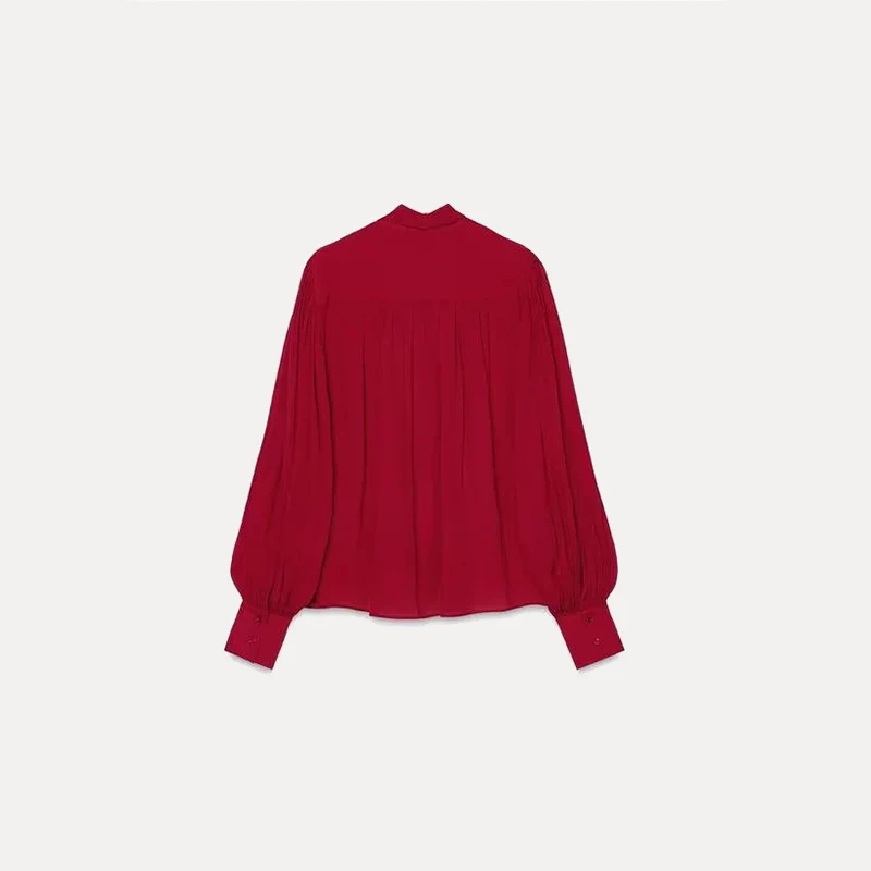 

Ele Long Sve irt для женщин с узлом, весна 2022, Новое поступление, бренд Z из полиэфирного волокна