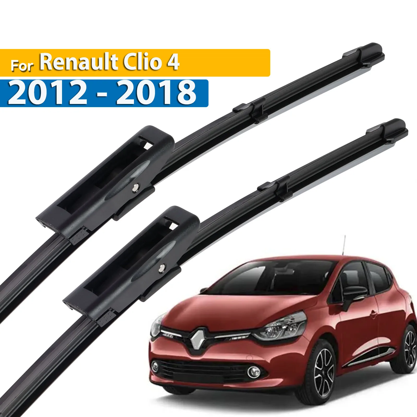 

Стеклоочиститель Erick's LHD, передние щетки стеклоочистителя для Renault Clio 4 2012-2018, лобовое стекло, щетки для очистки окон автомобиля, дождевики 26 "+ 14"