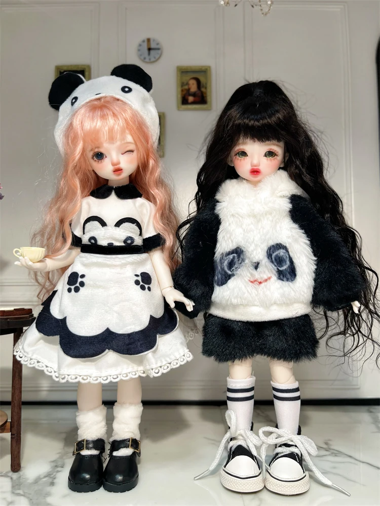 BJD doll clothes for 1/6 size YOSD cute fashion doll clothes set 1/6 clothes doll accessories