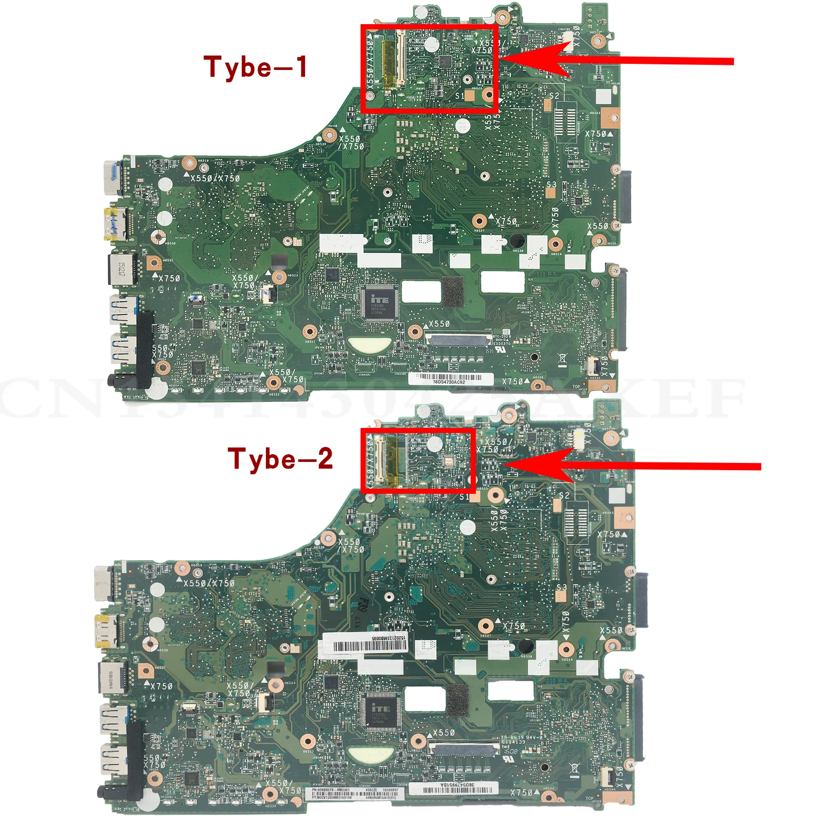 Dinzi X550ZA Mainboard UNTUK ASUS X550ZA K550Z K550ZA F550ZA A550ZA Motherboard Laptop dengan A8-7200P A10-7400P CPU 100% Test Bekerja