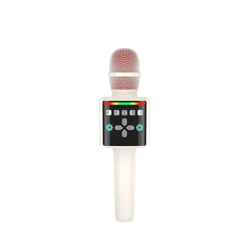 Wireless Microphone Bluetooth Speaker All-in-One Portable Handheld Mic for Live Streaming, Karaoke, Kids Singing