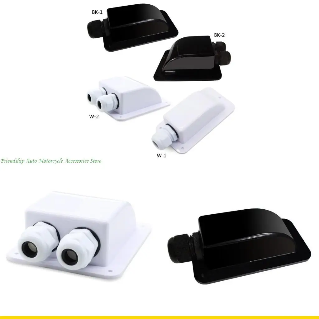 

SZCH Кабельная входная железа водонепроницаемая кабельная пластина двойной отверстие входной коробку для яхты для яхты RV