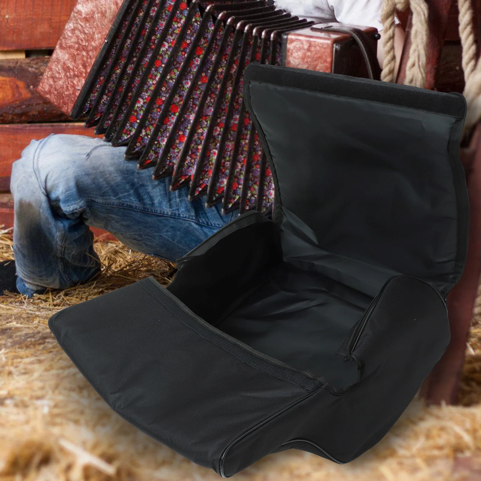 

Accordion Bag Storage Useful Holder Organ Carrying Container Oxford Cloth Travel