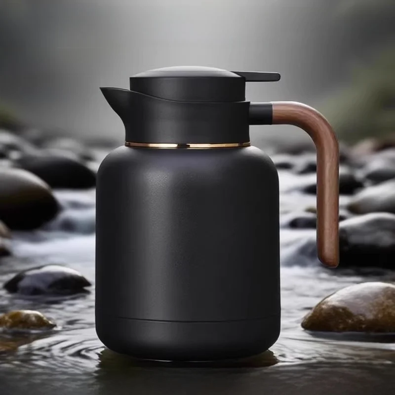 

Tangi 2026 New Stainl Steel 36L Tea Pot for Stee Hot Water Tea Water Separation Insulated Water Pot with Handle