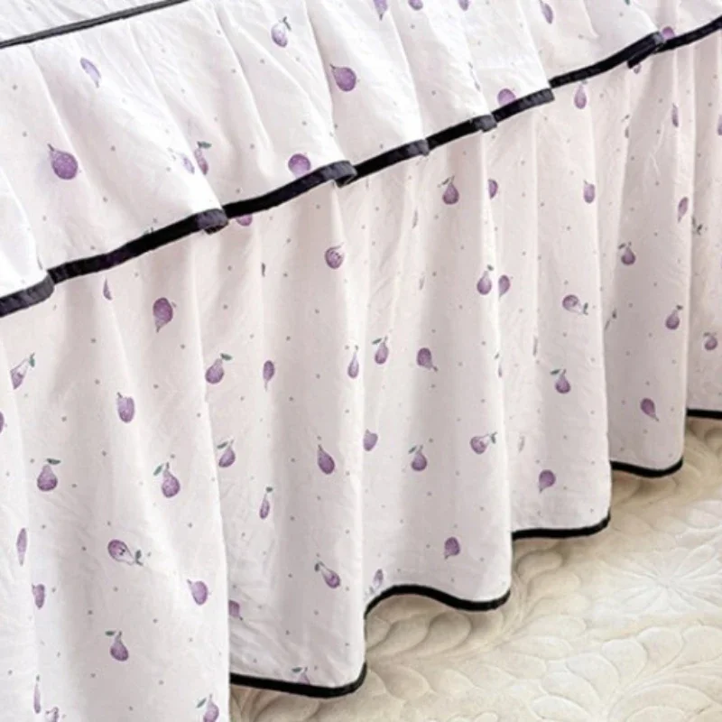 Four Season Universal Bed Apron 3pcs/set To Reduce The Accumulation of Dust Multiple Styles of Decorative Bed Skirts Cover Cloth