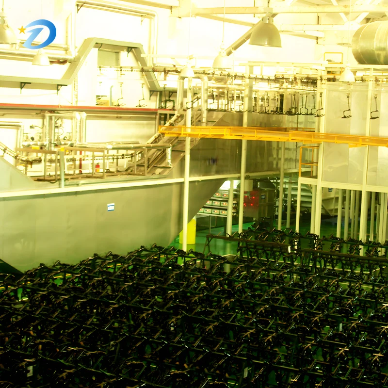 Automatic Spray Painting Machine Bicycle Frame Hanging Electrophoretic Curing Spray Painting Production Equipment