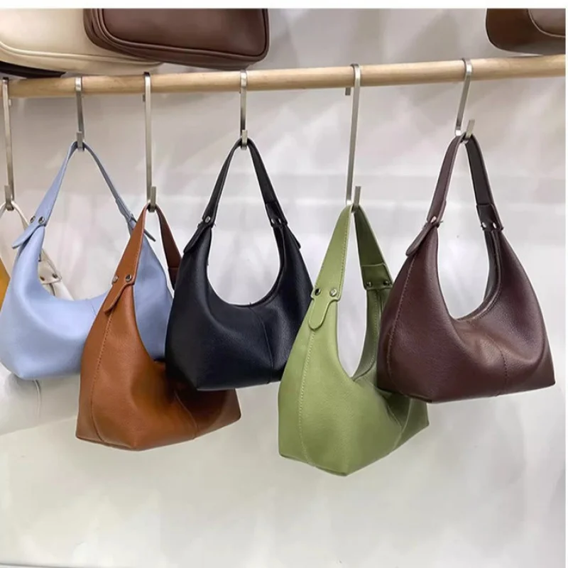 

Hot Trend Korean Style Single Shoulder Bag Dumpling Bag Commuting Versatile Women's Handbag Ladies Tote Bag